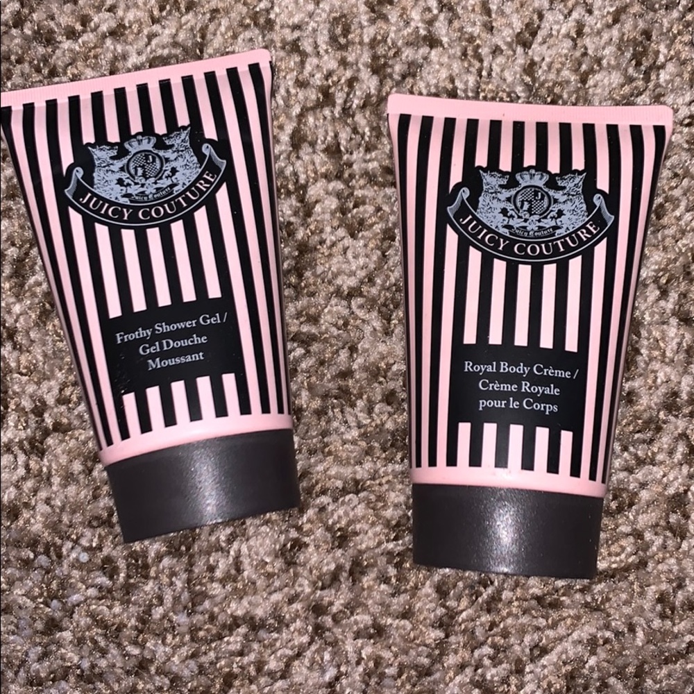 Juicy couture shower gel/ royal body creme duo.